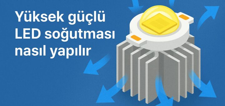 Yüksek güçlü LED soğutması nasıl yapılır