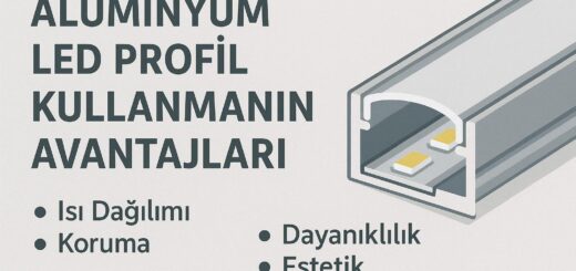 Alüminyum LED profil kullanmanın avantajları