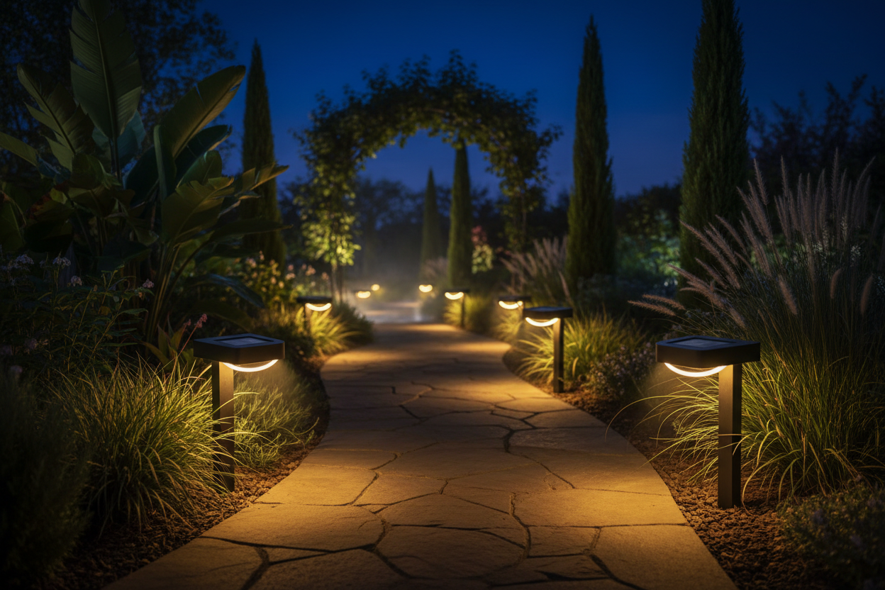 Solar LED Aydınlatma: Güneş Enerjisiyle Akıllı Aydınlatma Rehberi