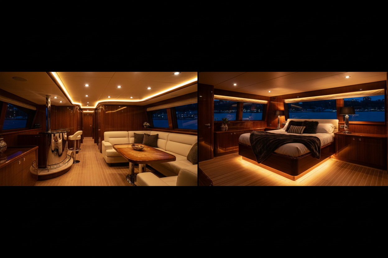 Marin İç Mekan Aydınlatma