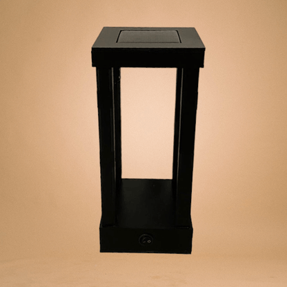 Wooden solar lamp-2-