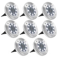Solar Ground Light 8-Pack – 8 LED Garden Lighting
