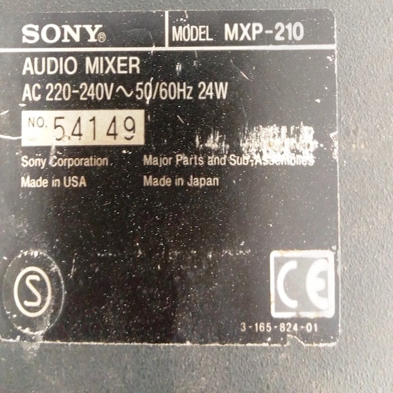 Sony MXP 210 8 Kanal Ses Mikseri