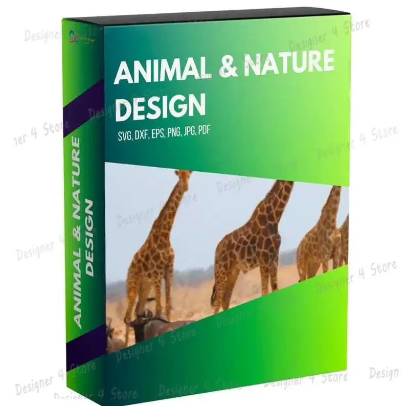 200.000+ Vektör CNC & Lazer Kesim Mega Paketi – SVG, DXF, DWG, STL, EPS