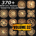 370+ Badges & Ornaments STL Model Collection – For CNC Router & 3D Printer