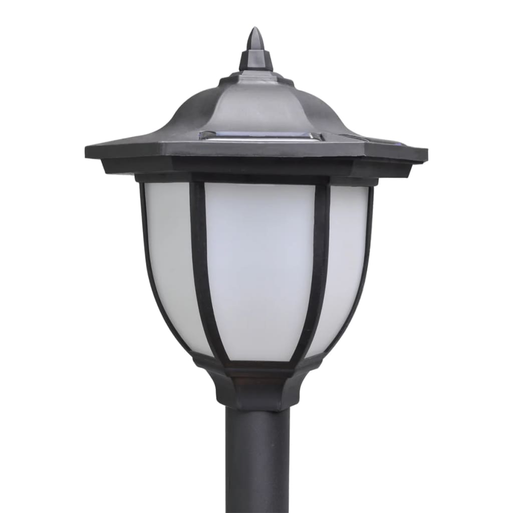 Güneş Enerjili Bahçe Feneri 2'li Set – 70 cm, Kazıklı, 8 Saat Aydınlatma