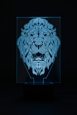 Mavi LED Stantlı